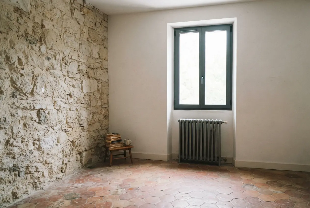 Appartement ancien avant bilan thermique à L'Isle-sur-la-Sorgue
