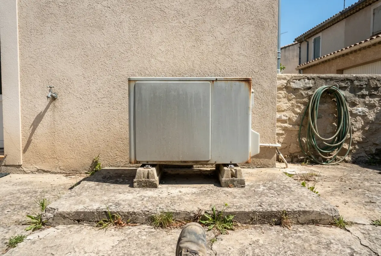 Unité extérieure de climatiseur hors service à Cavaillon