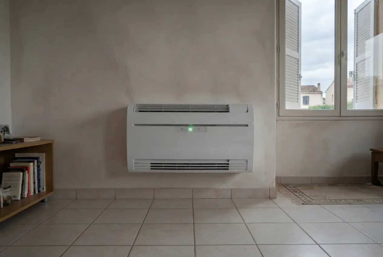 Climatiseur remis en service après réparation à Orgon