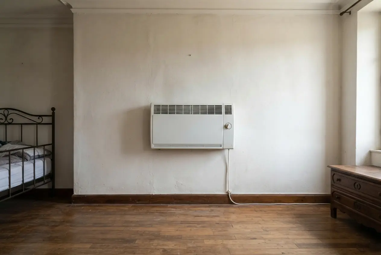 Mur extérieur nu avant pose d'une climatisation multisplit à Cavaillon